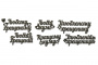 Чипборд-надписи 10х15 см #272