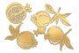 Набор чипбордов Botany exotic 10х15 см #716