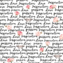 Doppelseitiges Scrapbooking-Papierset Sensual Love 20 cm x 20 cm, 10 Blätter