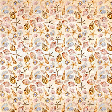 лист двусторонней бумаги для скрапбукинга sea breeze #5-03 30,5х30,5 см