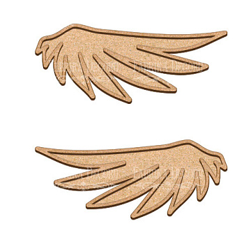  Art board Angel wings 40х16,5 cm