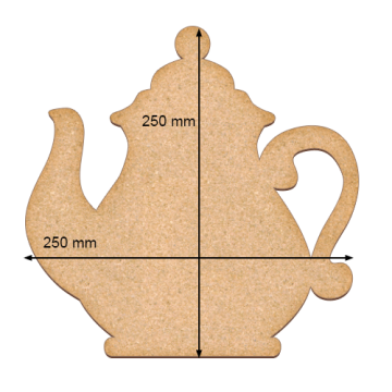 Art board Kettle, 25cm х 25cm - 2