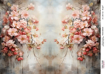 Decoupage card #0525, 21cm x 29,7cm