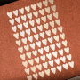 Stencil for crafts 15x20cm "Hearts Background" #034 - 1