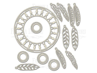 мегачипборд ловец снов 1 30x30 см #023  - 2