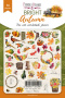 Set of die cuts Bright Autumn, 56 pcs - 0