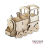 Toy Organizer "Train" (set) #034