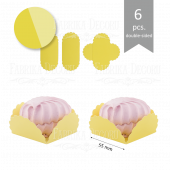 Набор картонных заготовок #010 color_Yellow-light yellow Набор картонных заготовок #010 color_Yellow-light yellow