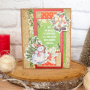 DIY-Kit zum Basteln von 3 Grußkarten "Awaiting Christmas", 12cm x 15cm, #2