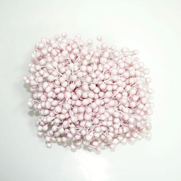 Stamens large sugar-coated Pink 20pcs