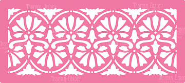 Stencil for decoration XL size (30*12cm), Border #123