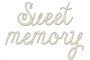 Zestaw tekturek "Sweet memory" #195
