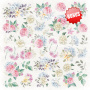 Double-sided scrapbooking paper set Shabby garden 12"x12" 10 sheets - 1