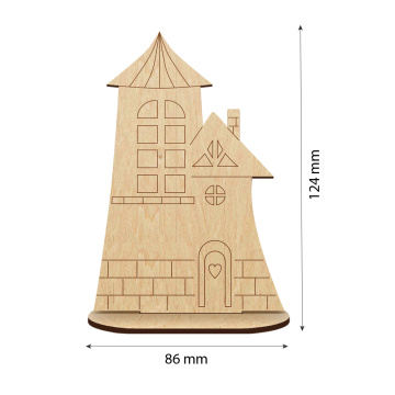 деревянная заготовка для декорирования #551  - 2