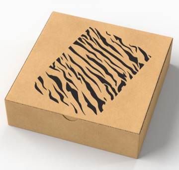 Stencil reusable, 15x20cm Tiger print, #421 - 2 Stencil reusable, 15x20cm Tiger print, #421 - 2