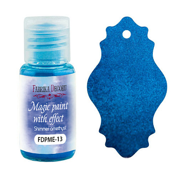Sucha farba Magic paint z efektem Migotliwy ametyst, 15 ml