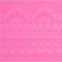 Silicone mat, Lace border #12 - 0