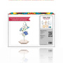 Art Stained Glass Kit "Лісовий дзвіночок", for painting by numbers - 2