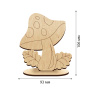 Figurine for painting and decorating #541 "Mushroom" - 1