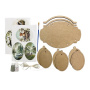 Creativity Kit "Spring Birds" for Making a Wall Hanging, #058 - 4