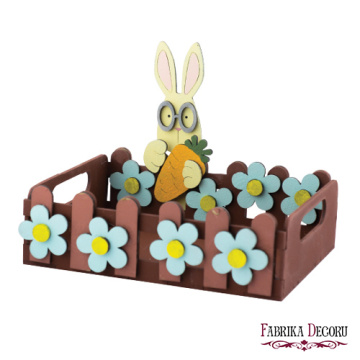 Blank for decoration "Basket" #145 - 2