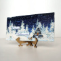 DIY kit for making 2 greeting cards on stands "Winter Tales", 20 cm x 10 cm - 4