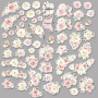 Set of die cuts Tenderness and love, 54 pcs - 0