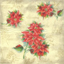 Decoupage napkin "Poinsettia 2"