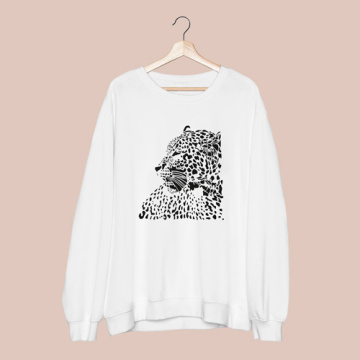 Stencil for decoration XL size (30*30cm), Leopard, #219 - 2