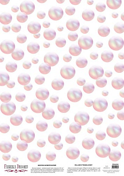 Deco vellum colored sheet Hubba Bubba, A3 (11,7" х 16,5")