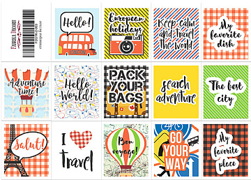 Journaling stickers set #2-003