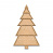  Art board Pine tree 1 23х39 cm