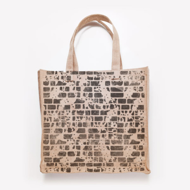 трафарет многоразовый xl (30х21см), битый кирпич #079 фабрика декору - 2