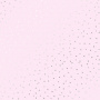 лист односторонней бумаги с серебряным тиснением, дизайн silver drops light pink, 30,5см х 30,5см