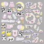 Set of die cuts My little baby girl, 42 pcs - 1