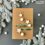 DIY kit for creating 5 greeting cards "Sweet Christmas" 10cm x 15cm with tutorials from Svetlana Kovtun, kraft - 6
