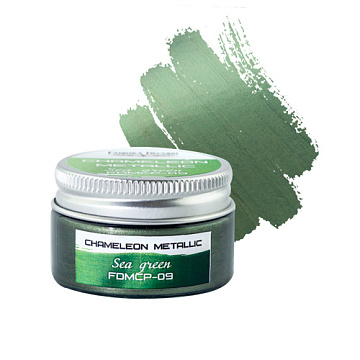 Metallic chameleon paint Sea green 30 ml