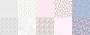 Double-sided scrapbooking paper set Tender orchid 12"x12" 10 sheets - 0