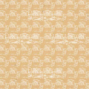 Sheet of double-sided paper for scrapbooking European holidays #16-05 12"x12" - 2