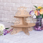 Cupcake stand "Semicircle openwork" #089 - 0