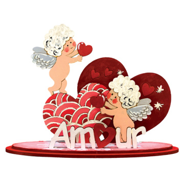 DIY wooden coloring set, desk composition "Amour", #036 - 2 DIY wooden coloring set, desk composition "Amour", #036 - 2