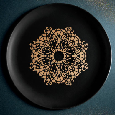 трафарет многоразовый 15x20см нежное кружево 1 #184 фабрика декору - 2