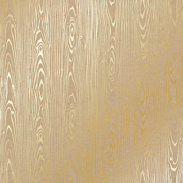 Blatt aus einseitigem Papier mit Goldfolienprägung, Muster Golden Wood Texture Kraft, 12"x12"