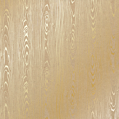 лист односторонней бумаги с фольгированием, дизайн golden wood texture kraft, 30,5см х 30,5см