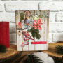 Zestaw #2 do tworzenia kartek okolicznościowych, "Our warm Christmas", 10cm x 15cm