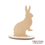 Rohling für Dekoration "Bunny" #245