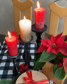 Blank for decoration Set of candlesticks figurative classics #332 - 2