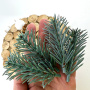 Set of artificial Christmas tree branches, Blue, 20 pcs - 3