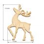 Figurine for painting and decorating #417 "Deer 3" - 0