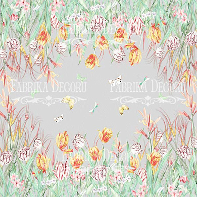 лист двусторонней бумаги для скрапбукинга scent of spring #50-04 30,5х30,5 см